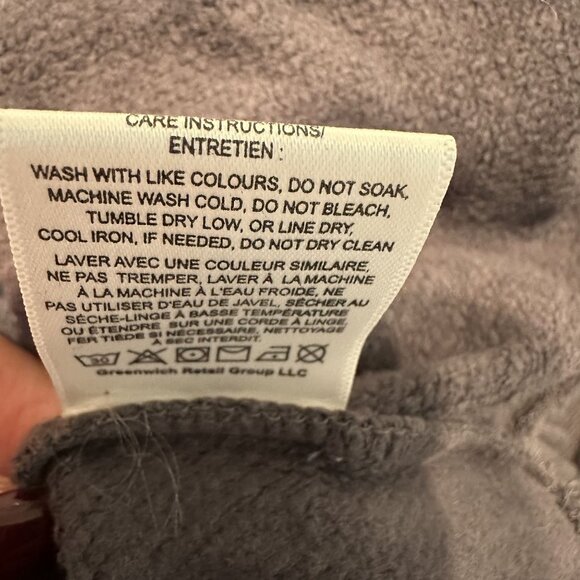 NWT The Westside Shop Lucia Black Terry Elastic Bottom Pullover Women's Small S - Picture 6 of 7